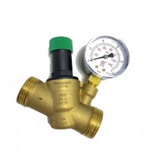 Редуктор даления Honeywell Resideo D04FM-3/4A + Манометр 10 Bar