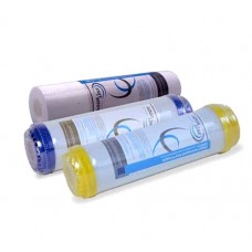 Комплект картриджей 1-2-3 Aqualine для умягчения воды   