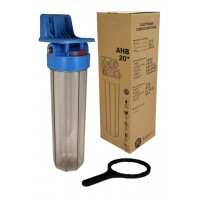 Магистральный фильтр прозрачный Aquafilter AHB-FH20CB