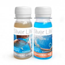 Серебряный бактерицидный комплекс для бассейнов Silver Life,2*0.05 л (2,5 м3)
