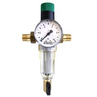 Редуктор давления Honeywell Resideo FK06-1/2AA + манометр M07M-A10