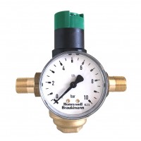 Редуктор давления Honeywell Resideo D06F-3/4B + Манометр M07M-A10
